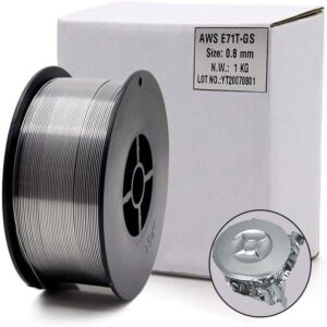Fil fourré E71T-GS auto-protégé présenté en bobine pour soudage MIG