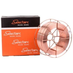 Fil MIG acier SELECTARC en bobine de 15 kg, diamètre 0,8 mm