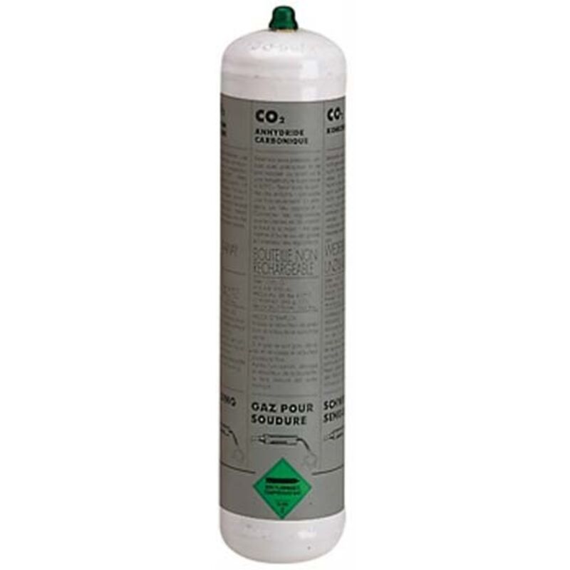 Bouteille CO2 Telwin 802038, gaz de soudage au format 1 litre