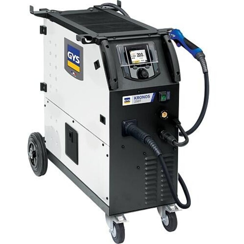 Poste de soudage GYS Kronos 250T avec accessoires pour MIG/MAG