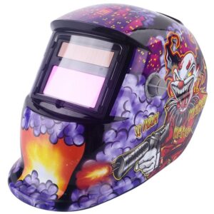Masque de soudure JEFFERGARDEN à lentille automatique et alimentation solaire