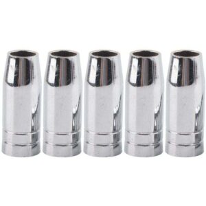 Lot de cinq buses MIG TRYWISE MB 25AK coniques pour torche MIG/MAG