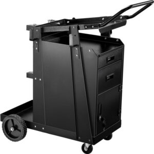 Chariot de soudage Mophorn avec deux tiroirs et armoire verrouillable