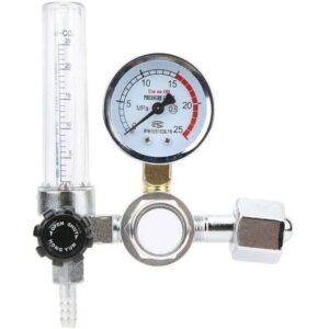Débitmètre régulateur SNQ avec manomètre et tube d’écoulement pour soudage
